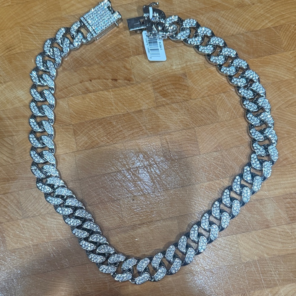 Invicta Silver Chain Necklace